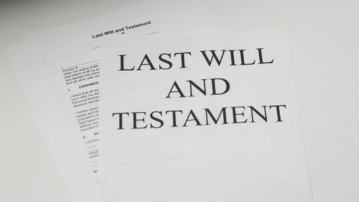 Update Last Will prepared by us